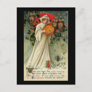 Wenn man das Hooting hört Postkarte