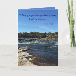 Wenn man durch tiefe Gewässer geht Karte