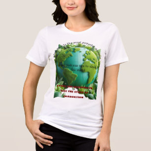 Wenn man ein Mädchen bildet, bildet man eine Natio Tri-Blend Shirt