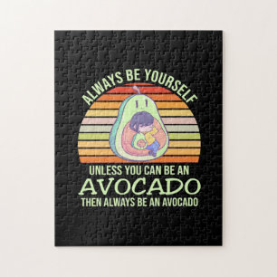 Wenn man kein Avocado sein kann Puzzle