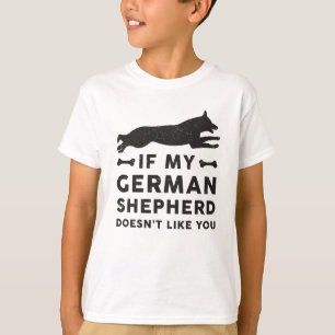 Wenn mein deutscher Schäferhund Hund Lover Vintage T-Shirt