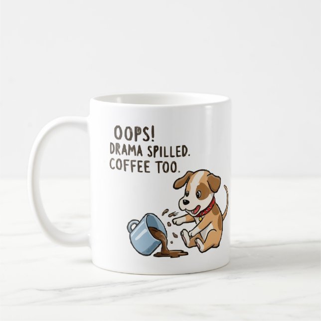 Wenn mein Hund dich hasst Tasse (Links)