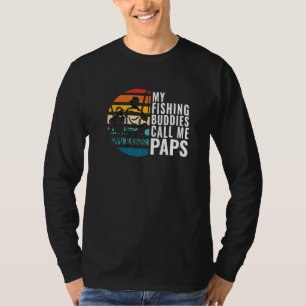 Wenn meine Angelkollegen mich Paps nennen Angler F T-Shirt