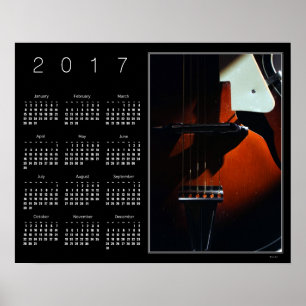 Wenn meine Gitarre sanft schläft Kalenderposter 20 Poster