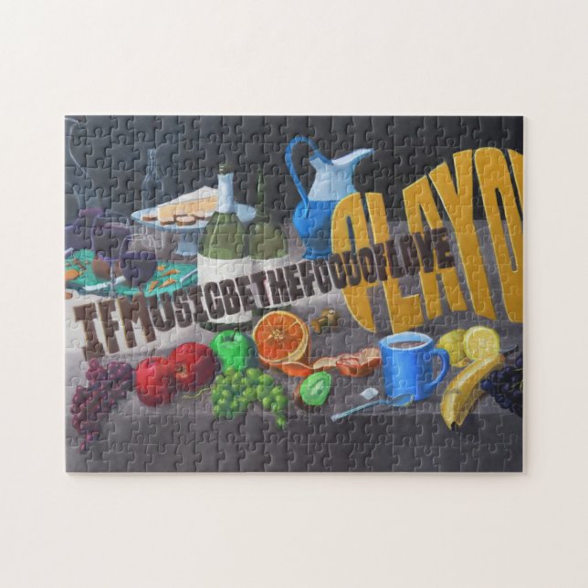 Wenn Musik das Essen der Liebe ist, spielen Sie we Puzzle (Horizontal)