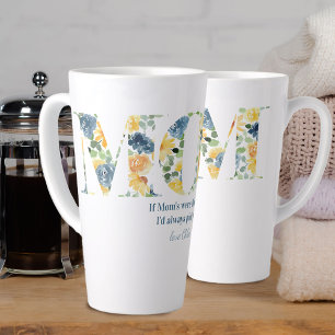 Wenn Mütter wie Blumen wären - Blumige MUM-Briefe Milchtasse