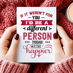 Wenn nicht für dich Lustige Ex Anti Valentinstag Feiertagskarte