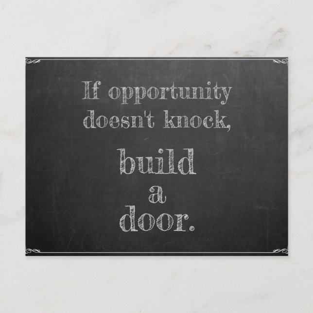 Wenn nicht klovor postkarte (Vorderseite)