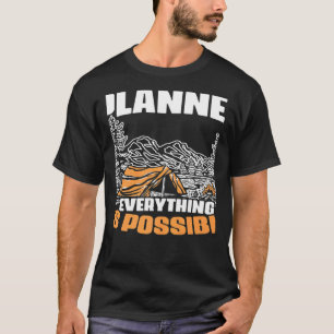 Wenn nichts geplant ist Camp Reise Wandern Camper  T-Shirt