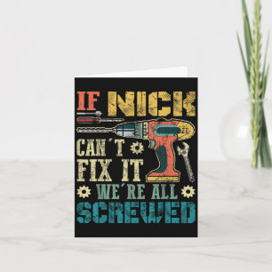 Wenn Nick es nicht reparieren kann, sind wir alle Karte