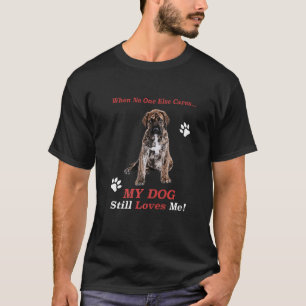 Wenn niemand sonst Cares Presa Canario Dogo Canari T-Shirt