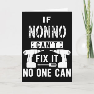 Wenn Nonno es nicht reparieren kann, kann es niema Karte