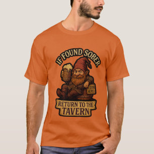 Wenn Nüchtern Wiedergefunden, Zurück Zur Taverne – T-Shirt