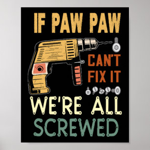 Wenn Papa es nicht reparieren kann, sind wir alle Poster