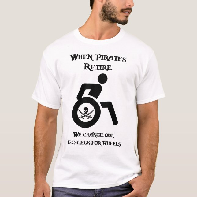 Wenn Piraten nachmachen T-Shirt (Vorderseite)