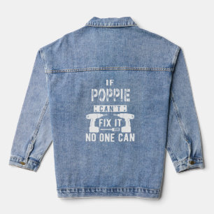 Wenn Poppie es nicht reparieren kann, kann niemand Jeansjacke