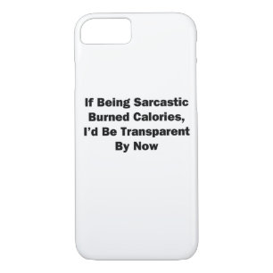 Wenn Sarcastic verbrannte Kalorien wäre Case-Mate iPhone Hülle