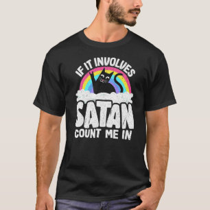 Wenn Satan mich mit Schwermetall R T-Shirt