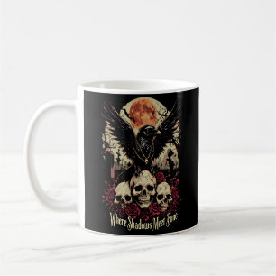 Wenn Schatten auf Knochen treffen Kaffeetasse