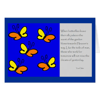 Wenn Schmetterlinge verlassen