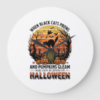 Wenn schwarze Katzen an Halloween Katze Grabstein
