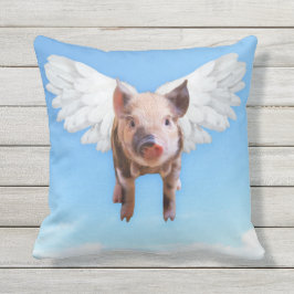 Wenn Schweine Fliegen Niedlichen Kissen
