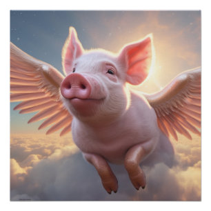 Wenn Schweine fliegen Poster