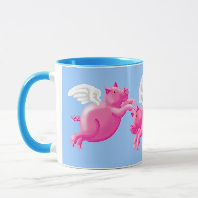 Wenn Schweine fliegen Tasse (Links)