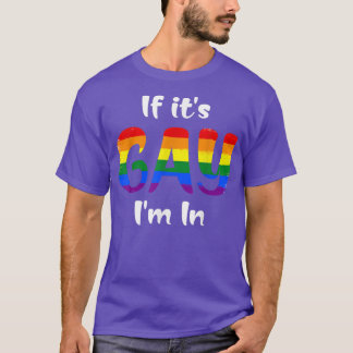 Wenn sein Spiel in der LGBTQ-Gleichheit der Mensch T-Shirt