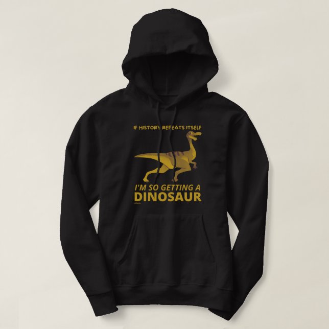 WENN SICH DIE GESCHICHTE WIEDER WIEDERHOLT, SOLLTE HOODIE (Design vorne)