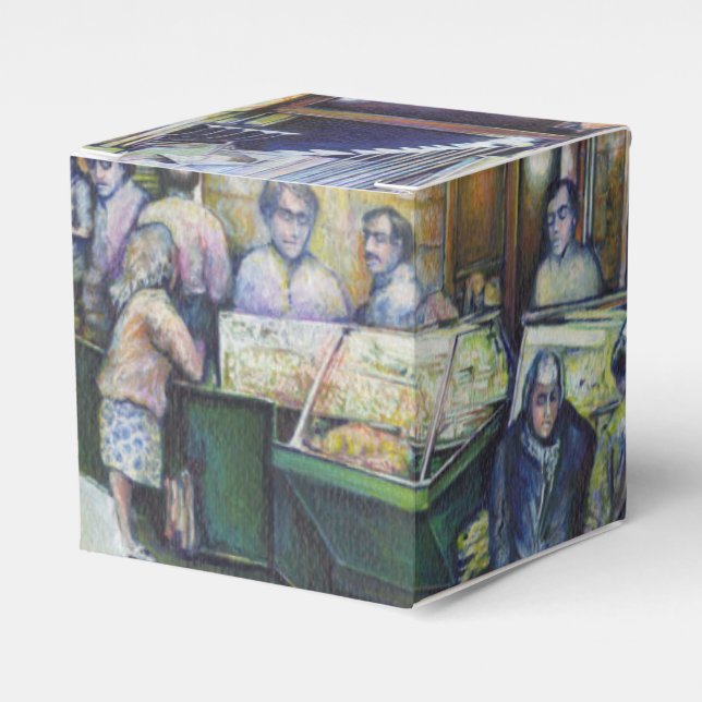 Wenn sich Kunst nicht bildet, dann wird Grace sie  Geschenkschachtel (Vorderseite)