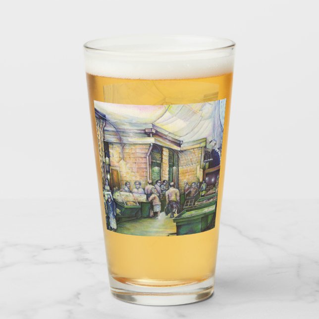 Wenn sich Kunst nicht bildet, dann wird Grace sie  Glas (Vorne (Gefüllt))