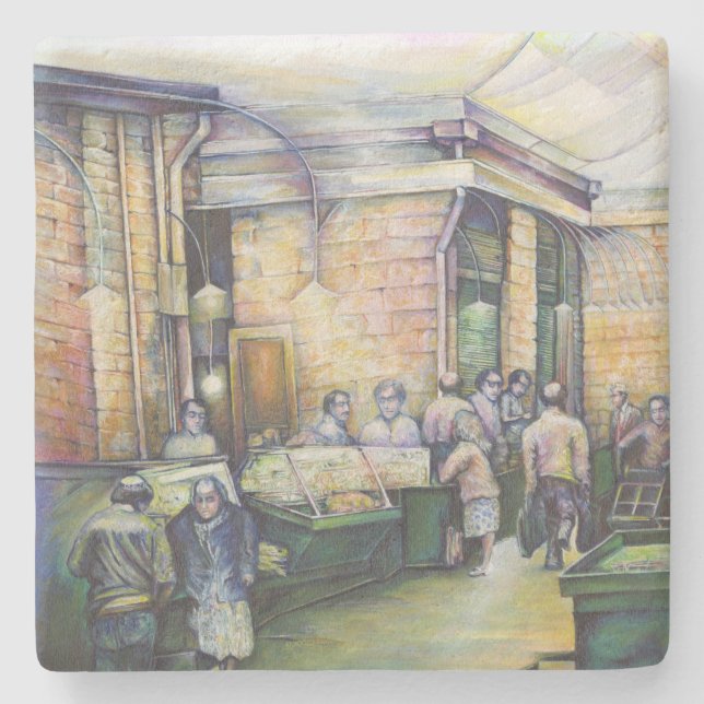 Wenn sich Kunstleuchten bilden, dann wird Grace es Steinuntersetzer (Vorderseite)