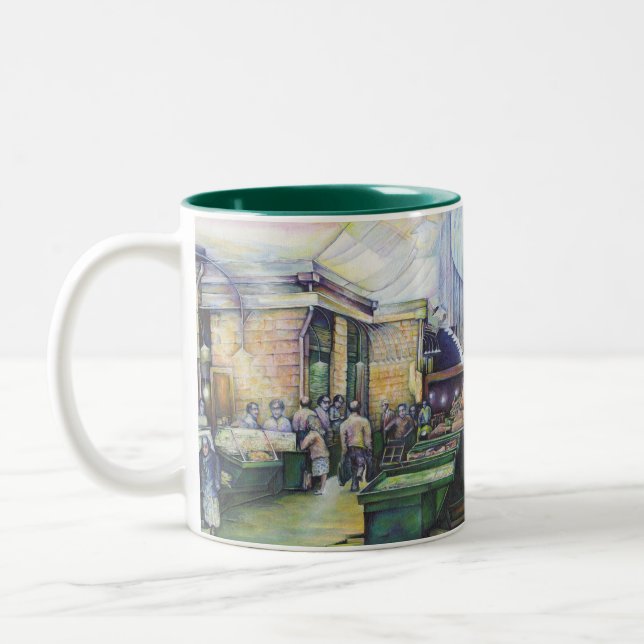 Wenn sich Kunstleuchten bilden, dann wird Grace es Zweifarbige Tasse (Links)