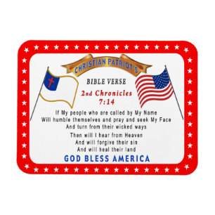 Wenn sich mein Volk demütigt, Verse Magnet