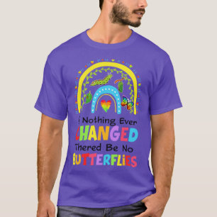 Wenn sich nie etwas geändert hat, dann keine Schme T-Shirt