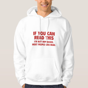 Wenn Sie das lesen können Hoodie