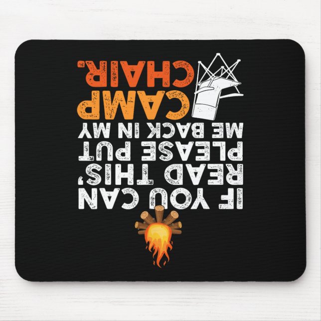 Wenn Sie das lesen können, stellen Sie mich bitte  Mousepad (Vorne)