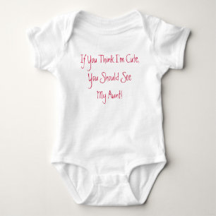 Wenn Sie denken, dass ich niedliche Baby Strampler