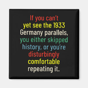 Wenn Sie die Parallelen zu Deutschland 1933 noch n Magnet