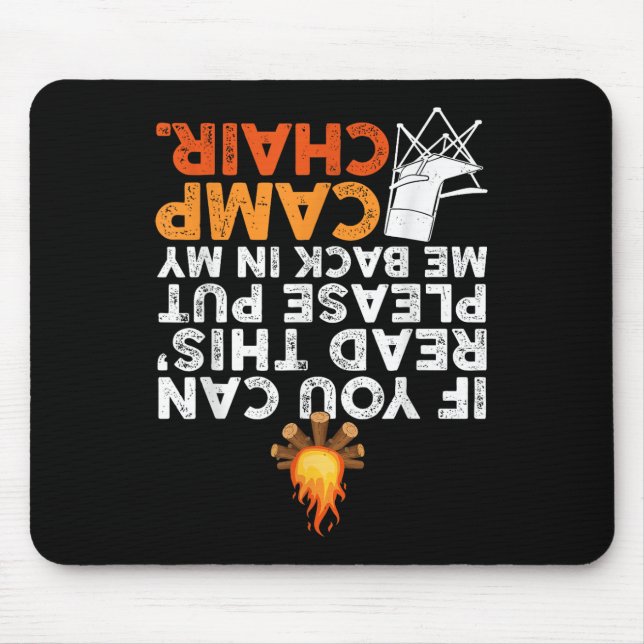 Wenn Sie Dies Lesen Können Bitte Bringen Sie Mich  Mousepad (Vorne)