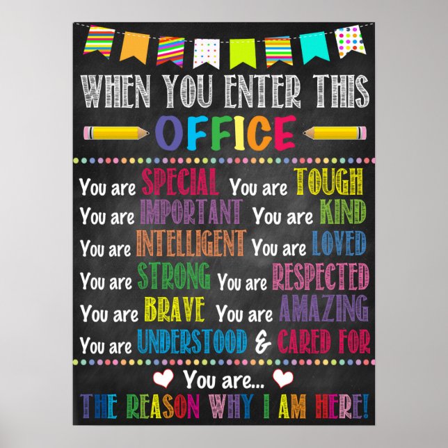 Wenn Sie dieses Büro-Schulberater Poster (Vorne)