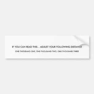 WENN SIE DIESES LESEN KÖNNEN… JUSTIEREN SIE IHR AUTOAUFKLEBER