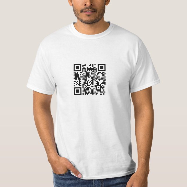 Wenn Sie dieses lesen können (QR Code) T-Shirt (Vorderseite)