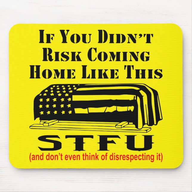 Wenn Sie dieses STFU nicht riskiert haben, ignorie Mousepad (Vorne)