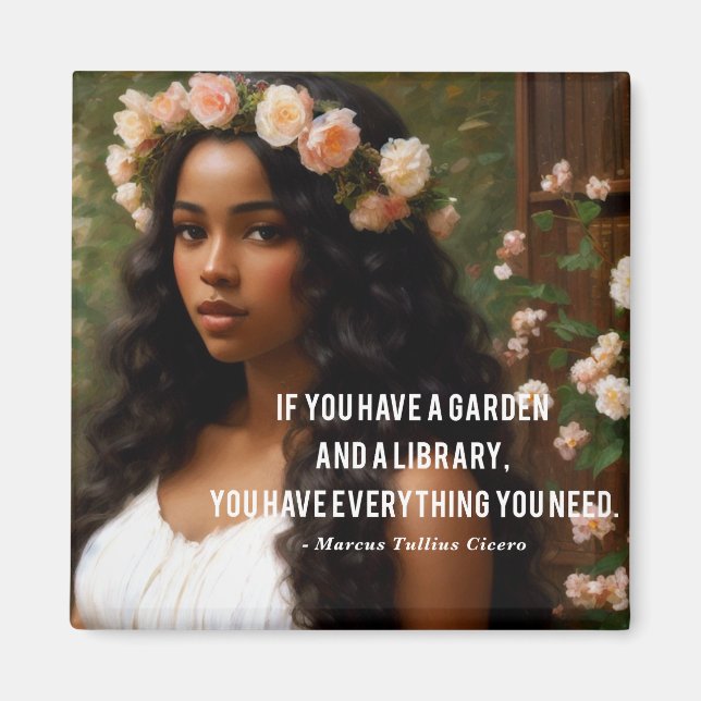 Wenn Sie ein Cicero Angebot für die Gartenbiblioth Magnet (Vorne)