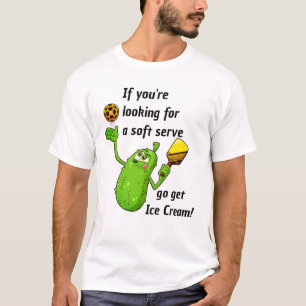 Wenn Sie eine weiche servieren, erhalten Sie Eis, T-Shirt