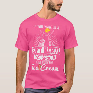 Wenn Sie einen Soft-Serve-Volleyballtrainer Gewoll T-Shirt