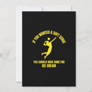 Wenn Sie einen weichen Servieren gewollt haben Sie Dankeskarte