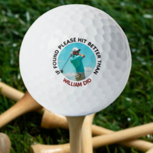 Wenn Sie gefunden haben, klicken Sie besser auf al Golfball